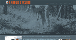 Desktop Screenshot of landercycling.org